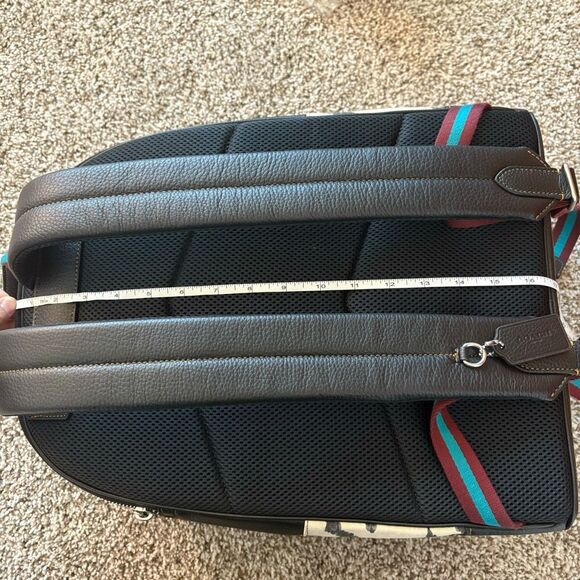 NWT COACH Houndstooth Backpack - Picture 8 of 11